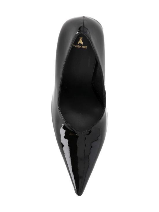 25FW 파트리지아페페 힐/펌프스 8Z0106 L125K182 GLOSSY BLACK - PATRIZIA PEPE