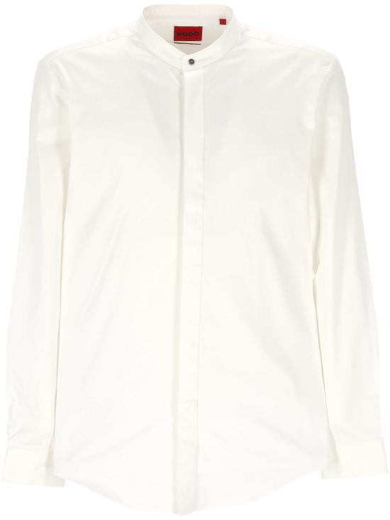 25FW 휴고보스 긴팔 셔츠 50544949 199 Open white