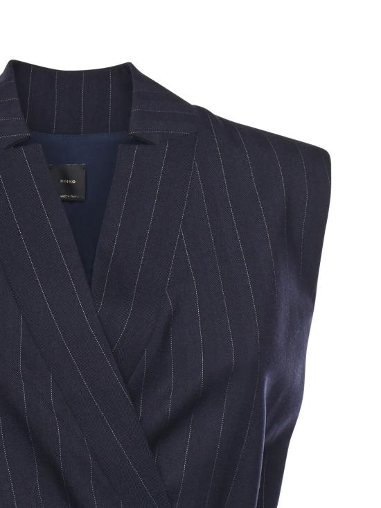 25FW 핑코 미디 원피스 105829 A2QYEZ1 Blue - PINKO