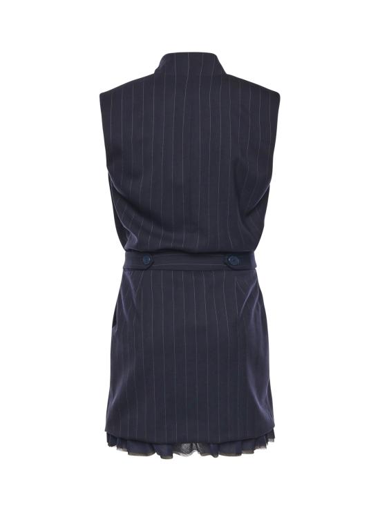 25FW 핑코 미디 원피스 105829 A2QYEZ1 Blue - PINKO