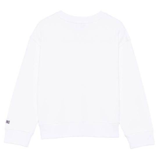 25FW [키즈] 모스키노 트레이닝 상의 HUF09BLCA87 10101 White - MOSCHINO