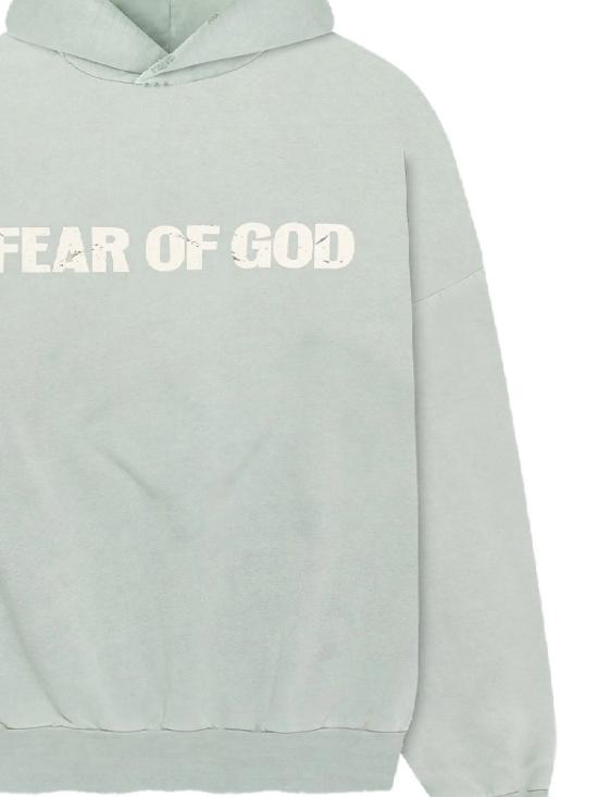 25FW 피어오브갓 에듀케이트 프렌치 테리 루드 티셔츠 FG25FW1212115BHF 974 Flint - FEAR OF GOD