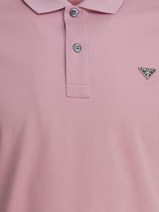 26SS 프라다 폴로 티셔츠 UJN444SWM31867 F0E18 Alabastro - PRADA