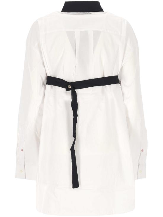 25FW 쿠안티코 블라우스 ROMA 01 99 White - CUANTICO