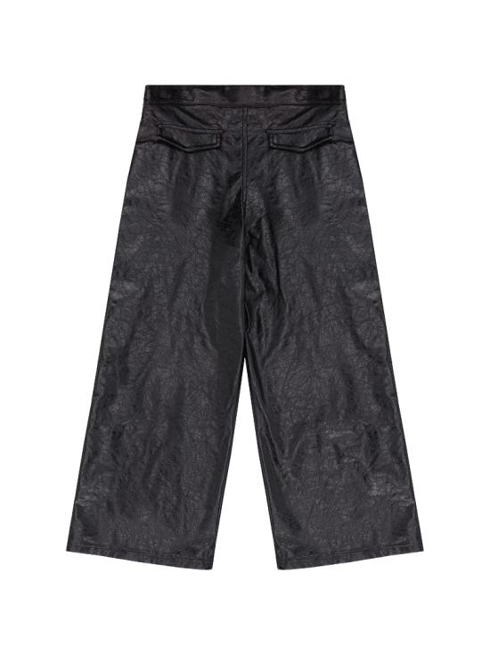 25FW [키즈] 엠에스지엠 트레이닝/조거 팬츠 F5MSJGPA173 110 Black - MSGM