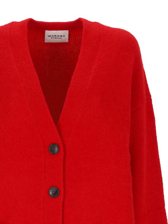 25FW 이자벨마랑에뚜왈 스웨터 CA0129FA C3L13E70RD Red - ISABEL MARANT ETOILE
