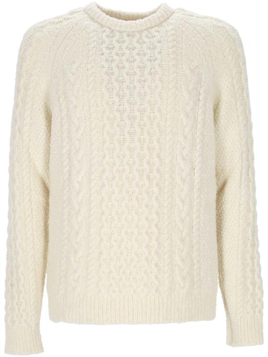 25FW 호시오 스웨터 IUW25125M48 88 Ivory