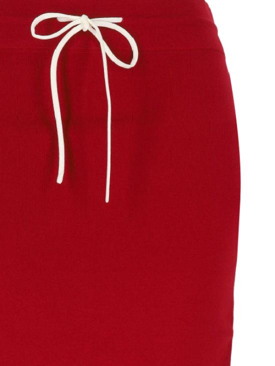 25FW 파트리지아페페 미디 스커트 8G0468 K266R863 EXTREME RED - PATRIZIA PEPE