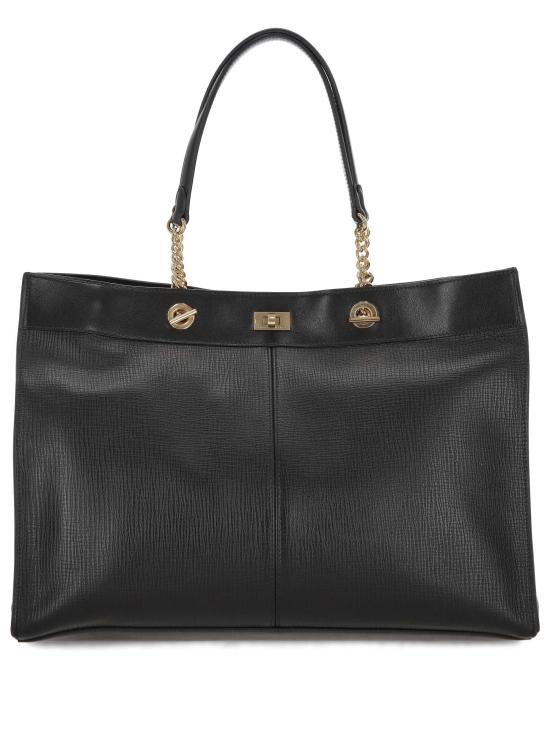 25FW 안야힌드마치 토트백 200219 BLACK