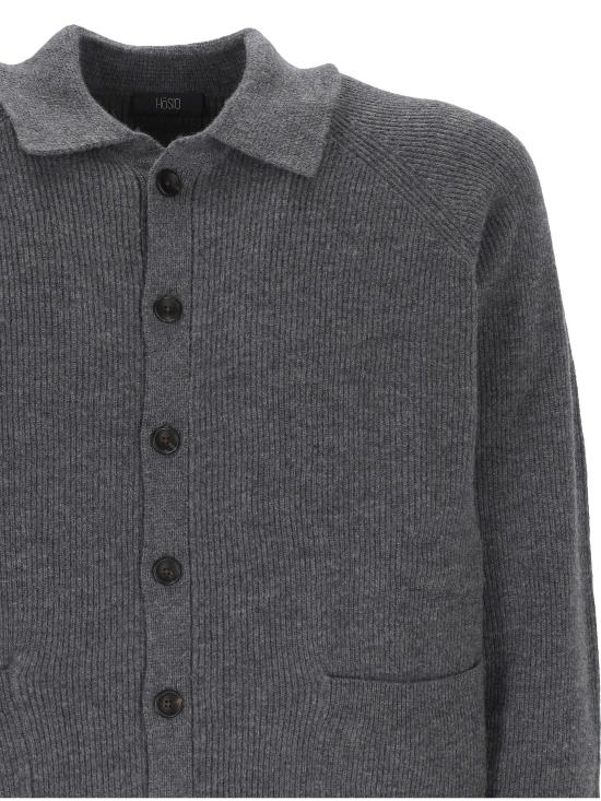 25FW 호시오 스웨터 IUW25114M34 Grey - HOSIO