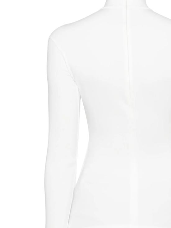 25FW 뮈글러 반팔 티셔츠 25F3TO0725859 1014 Snow - MUGLER