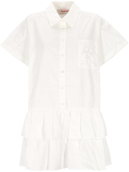 25FW 피오루찌 미디 원피스 W02FPDSD 455CO04WH01 White