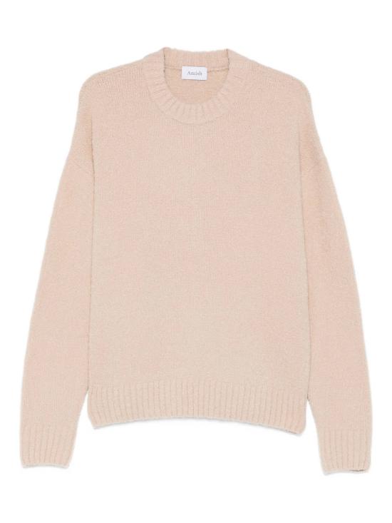 25FW 아미시 스웨터 AMU147 CN37XXXXC0005 Beige