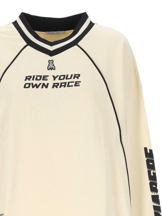 25FW 파트리지아페페 반팔 티셔츠 2M4516 J356J4Q2 WOOLY WHITE - PATRIZIA PEPE