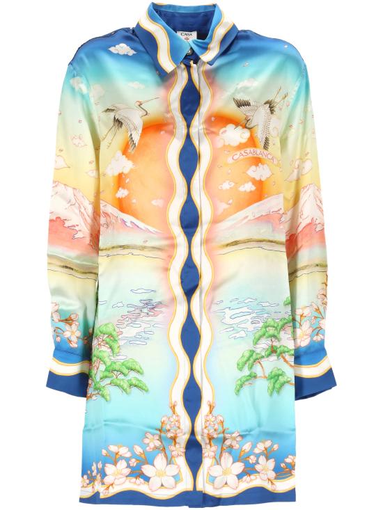 25FW 카사블랑카 미디 원피스 WPF25DR16701 MULTI