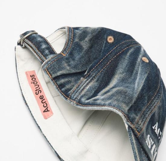 25FW 아크네 스튜디오 볼캡 C40439 AUZ MID BLUE - ACNE STUDIOS