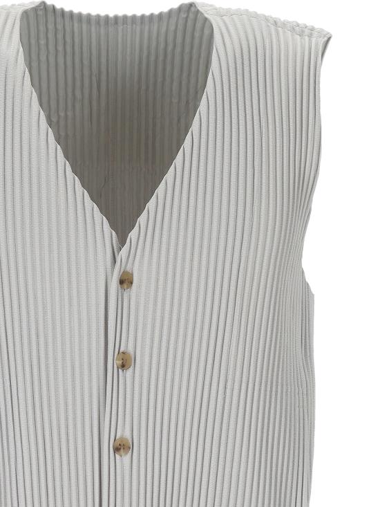 25FW 이세이 미야케 베스트 HP59JE511 LT GRAY - ISSEY MIYAKE