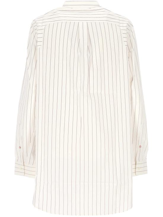 25FW 쿠안티코 블라우스 CLOE 06 BORDEAUX WHITE - CUANTICO