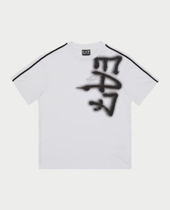 25FW [키즈] 엠포리오 아르마니 티셔츠 7B000204 AF10375U0002 White