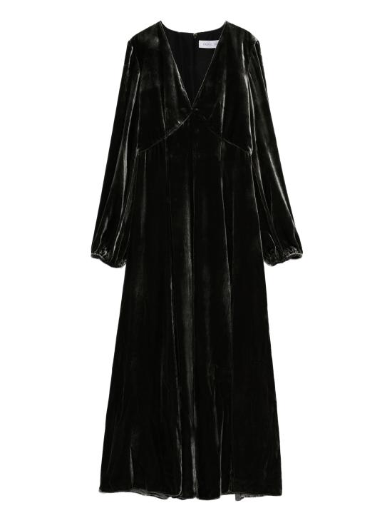 25FW 라쿠엘 디니즈 미디 원피스 5L03082 NUV000200000 999 Black