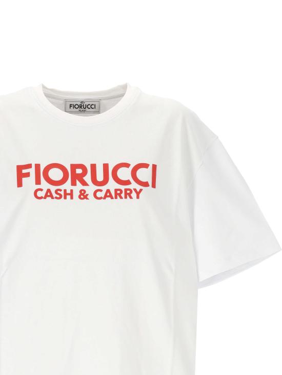 25FW 피오루찌 반팔 티셔츠 W02FPTSH 103CJ01WH01 White - FIORUCCI