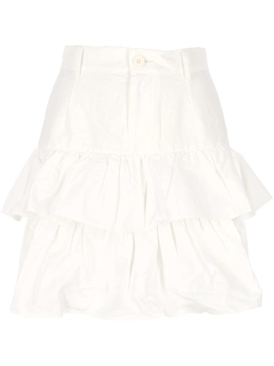 25FW 피오루찌 미디 스커트 W02FPBSK 466CO04WH01 White