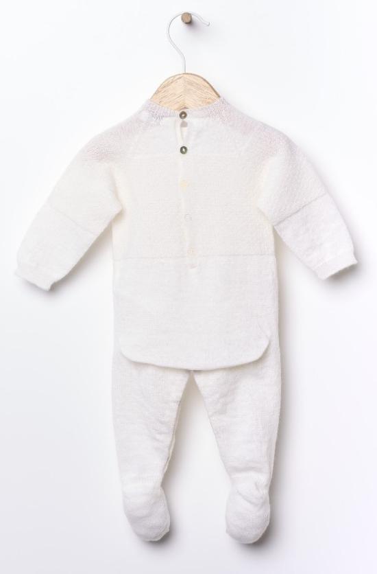 25FW [키즈] 워더블 오버롤 I25 02346A 03 Perola - WEDOBLE