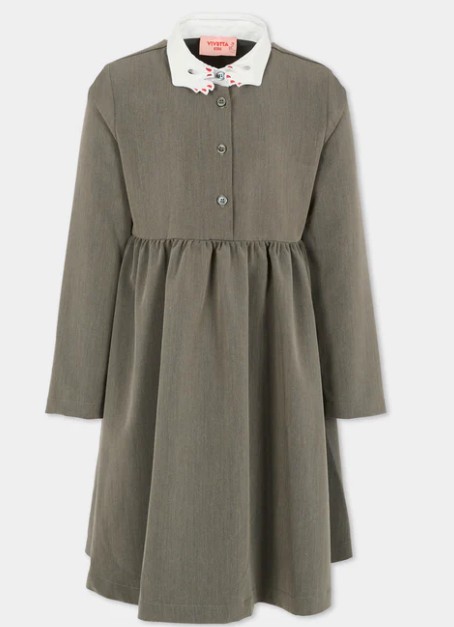 25FW [키즈] 비베타 원피스 VI2511 GRIGIO