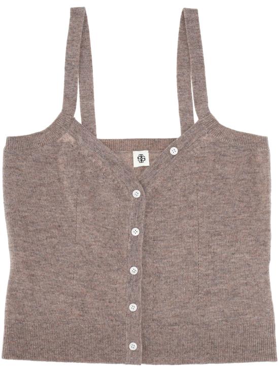 25FW 더 가먼트 긴팔 티셔츠 21645 604 Beige melange