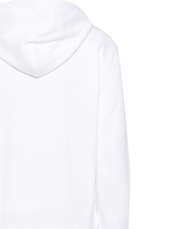  꼼데가르송 플레이 더블 레드 하트 후드 집업 AXT294051 White - COMME DES GARCONS