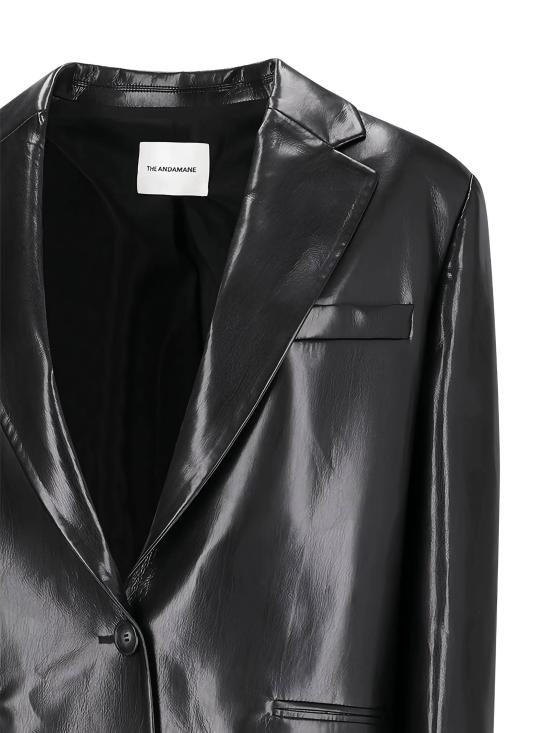 25FW 안다마네 수트 자켓 T183012A TNP152999 Black - ANDAMANE