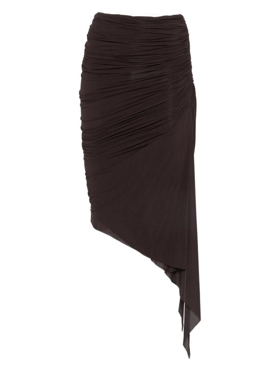 25FW 프란체스코 무라노 미디 스커트 429 T06500 Cioccolato