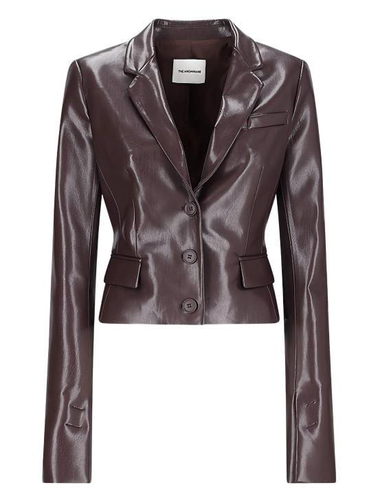 25FW 안다마네 수트 자켓 T183060A TNP152375 Cabernet