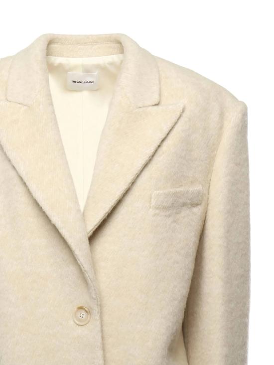 25FW 안다마네 수트 자켓 T182030B TNW047IVORY - ANDAMANE
