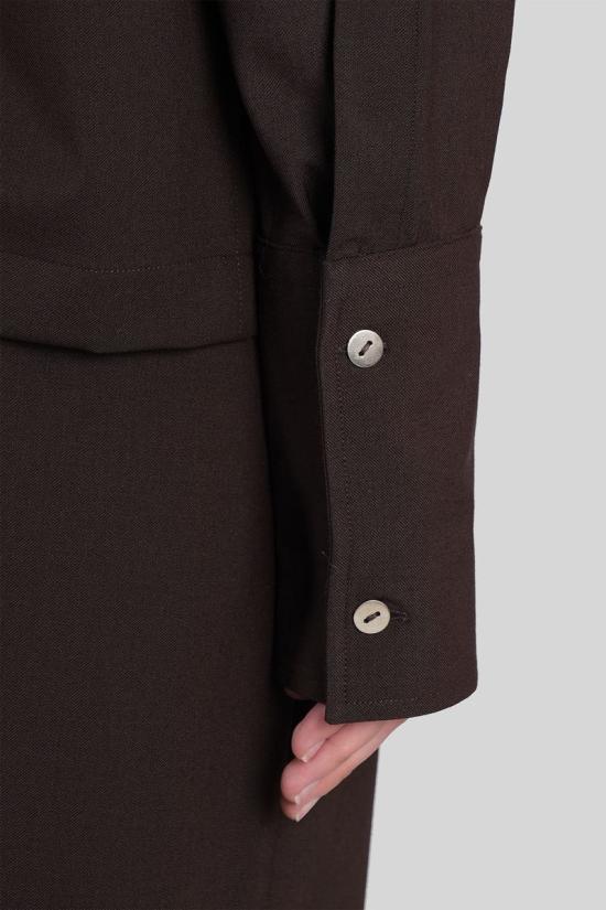 25FW 더 레이티스트 블라우스 432113 TLW04006W0206NOSP BROWN - THE LATEST