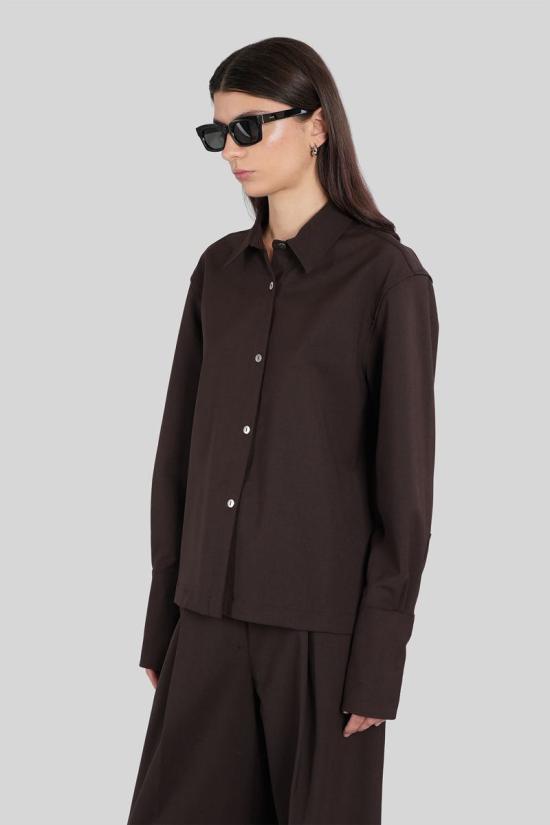 25FW 더 레이티스트 블라우스 432113 TLW04006W0206NOSP BROWN - THE LATEST