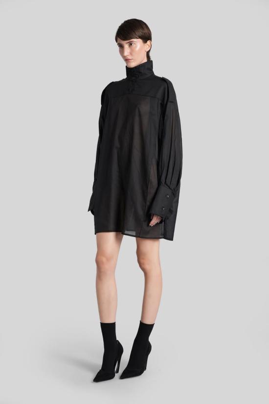 25FW 더 레이티스트 블라우스 432118 TLW04001T0172ABTP Black - THE LATEST