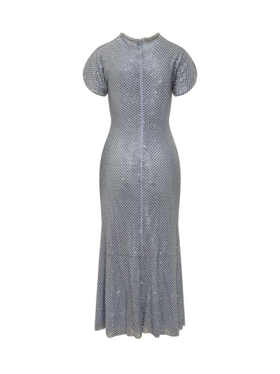 26SS 셀프 포트레이트 롱 원피스 RS26506MBL BLUE - SELF PORTRAIT