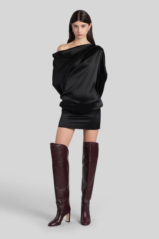 25FW 지안루카카페놀로 숏 원피스 431360 25IA1167600S Black