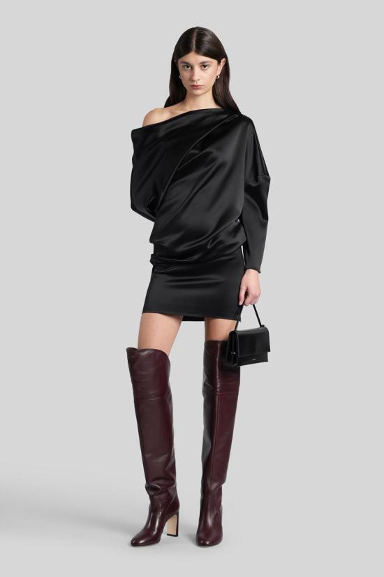 25FW 지안루카카페놀로 숏 원피스 431360 25IA1167600S Black - GIANLUCA CAPANNOLO