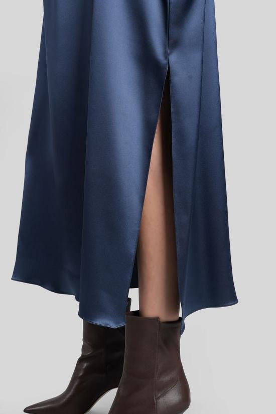 25FW 지안루카카페놀로 롱 원피스 431362 25IAL416600S BLUE - GIANLUCA CAPANNOLO