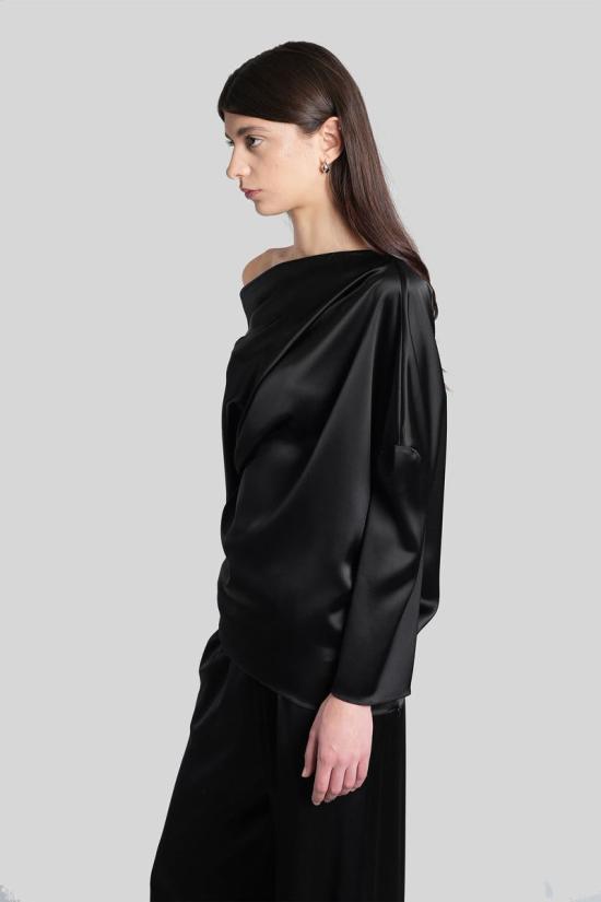 25FW 지안루카카페놀로 블라우스 431371 25IT624600S Black - GIANLUCA CAPANNOLO