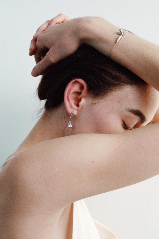  에이비오에이비 이어링 아보압 스프라우트 귀걸이 스털링 실버