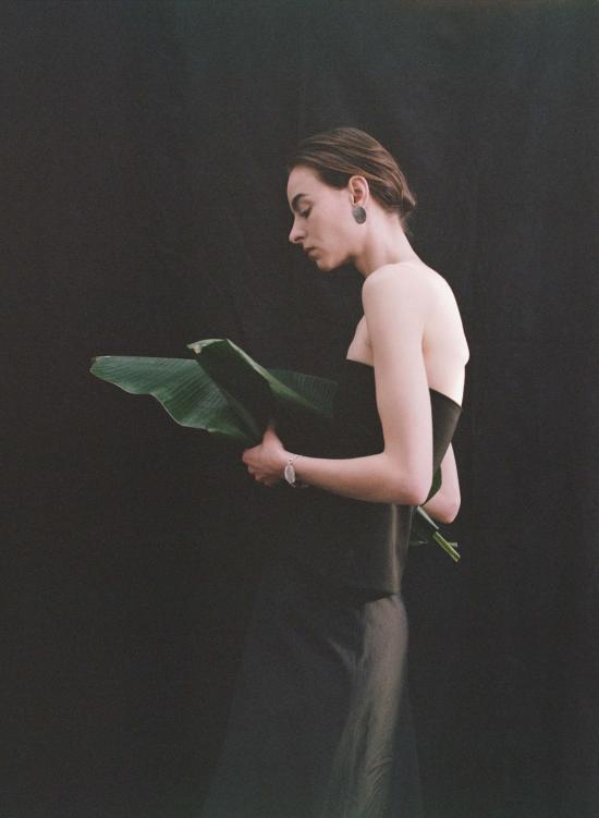  에이비오에이비 이어링 아보압 너트쉘 귀걸이 스털링 실버 - ABOAB