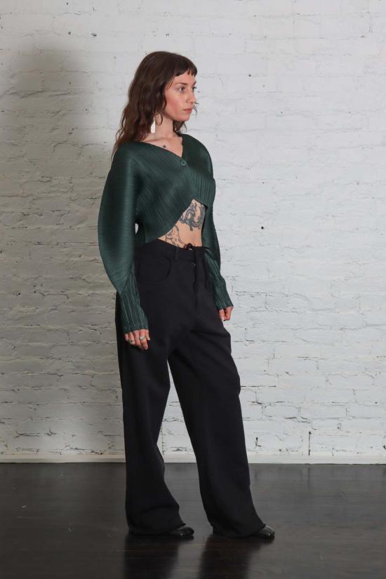  플리츠플리즈 가디건 이세이 미야케 플리츠 플리즈 12월 월간 컬러 카디건 - PLEATS PLEASE