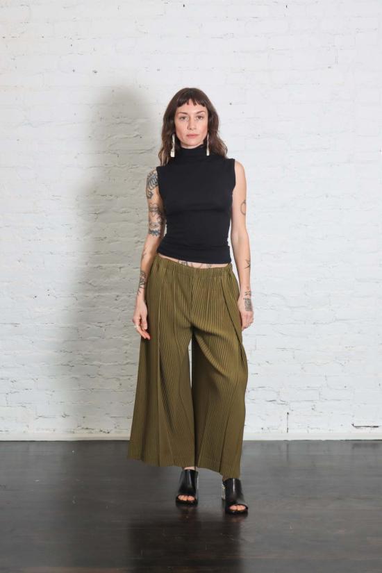  이세이 미야케 스트레이트 팬츠 옴므 플리세  플리츠 하의 2 - ISSEY MIYAKE