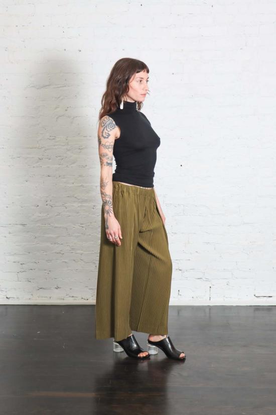  이세이 미야케 스트레이트 팬츠 옴므 플리세  플리츠 하의 2 - ISSEY MIYAKE