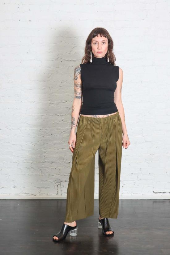  이세이 미야케 스트레이트 팬츠 옴므 플리세  플리츠 하의 2