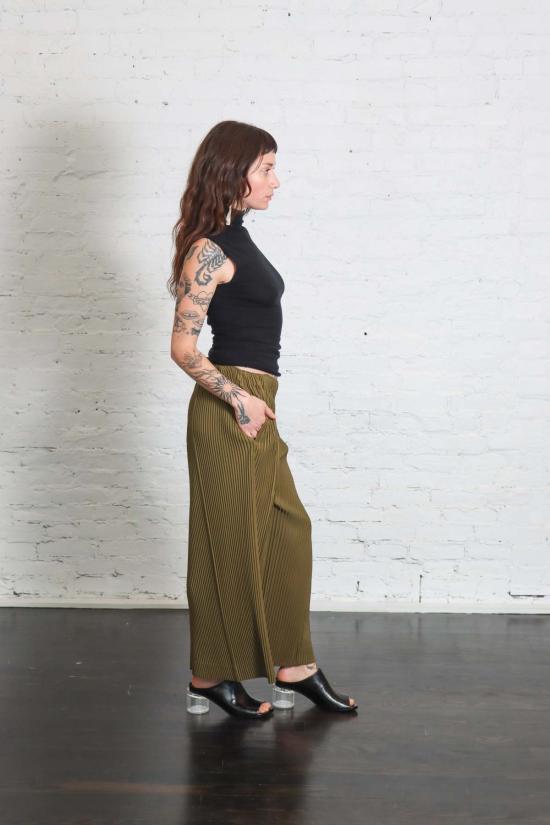  이세이 미야케 스트레이트 팬츠 옴므 플리세  플리츠 하의 2 - ISSEY MIYAKE