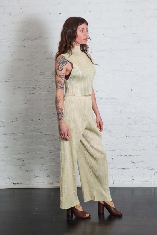  플리츠플리즈 민소매 티셔츠 이세이 미야케 플리츠 플리즈 튠 셔츠 - PLEATS PLEASE